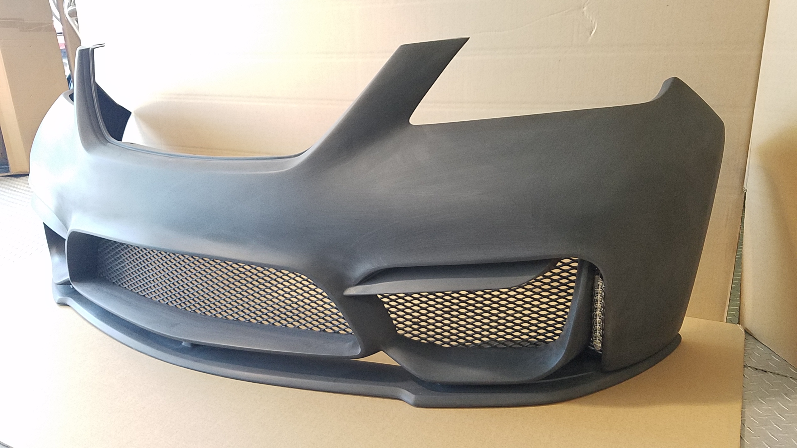 Custom Honda Odyssey  Mini Van Front Lip/Splitter (2005 - 2010) - $270.00 (Part #HD-031-FA)